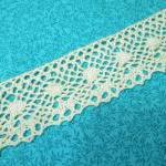 1 Yard Of 2 Inch Ivory Cluny Lace Trim For Bridal,..